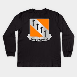 51st Signal Battalion wo Txt Kids Long Sleeve T-Shirt